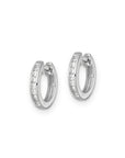 9CT TESSA DIAMOND HUGGIE EARRINGS