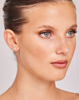 9CT EDEN DIAMOND STUD EARRINGS - LAB
