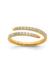 9CT AMAYA DIAMOND BAND - LAB