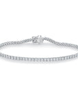 3CT DIAMOND TENNIS BRACELET - LAB