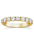 9CT BIANCA 1CT DIAMOND BAND - LAB