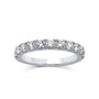 9CT DEMI 75PT DIAMOND BAND - LAB