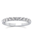 9CT BIANCA 50PT DIAMOND BAND - LAB