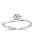 9CT ELARA DIAMOND RING - LAB