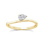 9CT ELARA DIAMOND RING - LAB