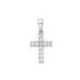 9CT ESME DIAMOND CROSS - LAB
