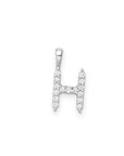 9CT LAB DIAMOND INITIAL PENDANT