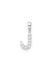 9CT LAB DIAMOND INITIAL PENDANT
