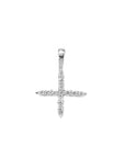 9CT LAB DIAMOND INITIAL PENDANT