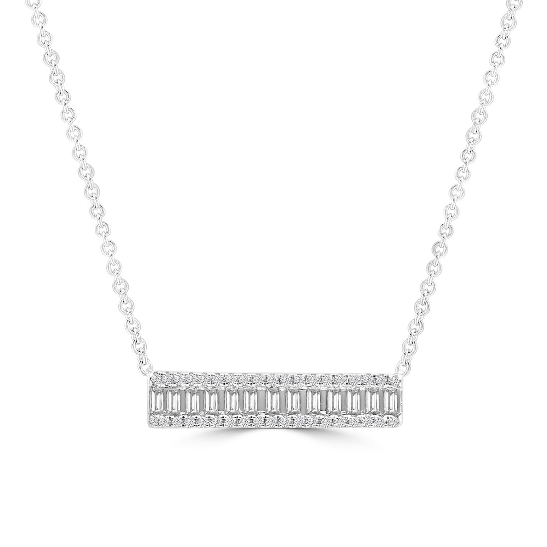 9CT BRANDIE DIAMOND NECKLACE