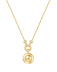 Ania Haie Gold Malachite Reversible Vacation Necklace