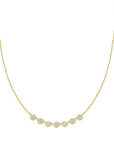 Ania Haie Gold Pave Multi Beaded Chain Necklace