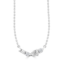 9CT CORRINE DIAMOND NECKLACE