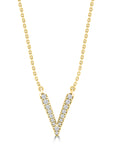 9CT MARIETTA DIAMOND NECKLACE