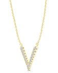 9CT MARIETTA DIAMOND NECKLACE