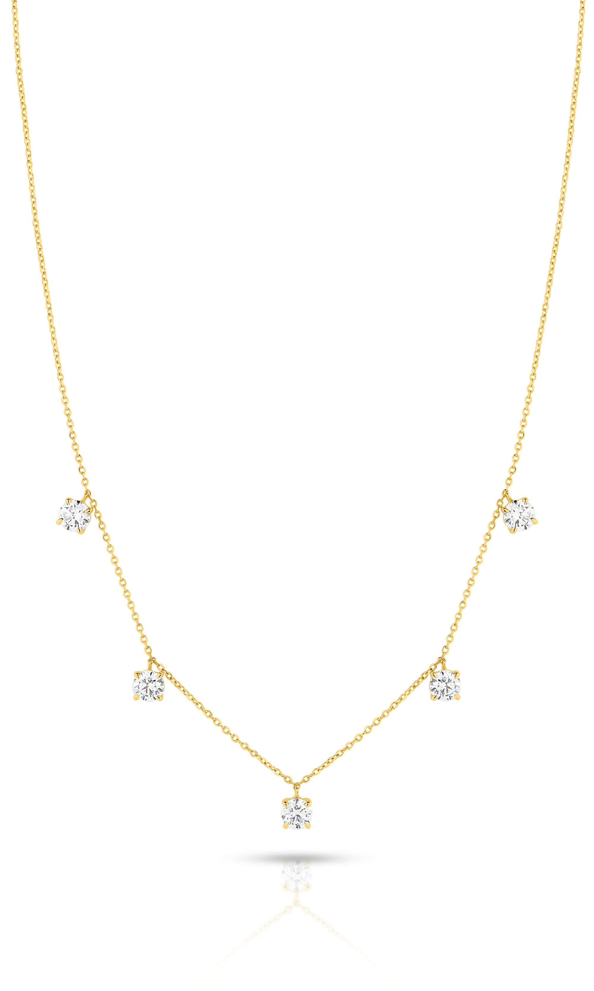 HEIRLOOM AMELIE DIAMOND NECKLACE - SOLID GOLD