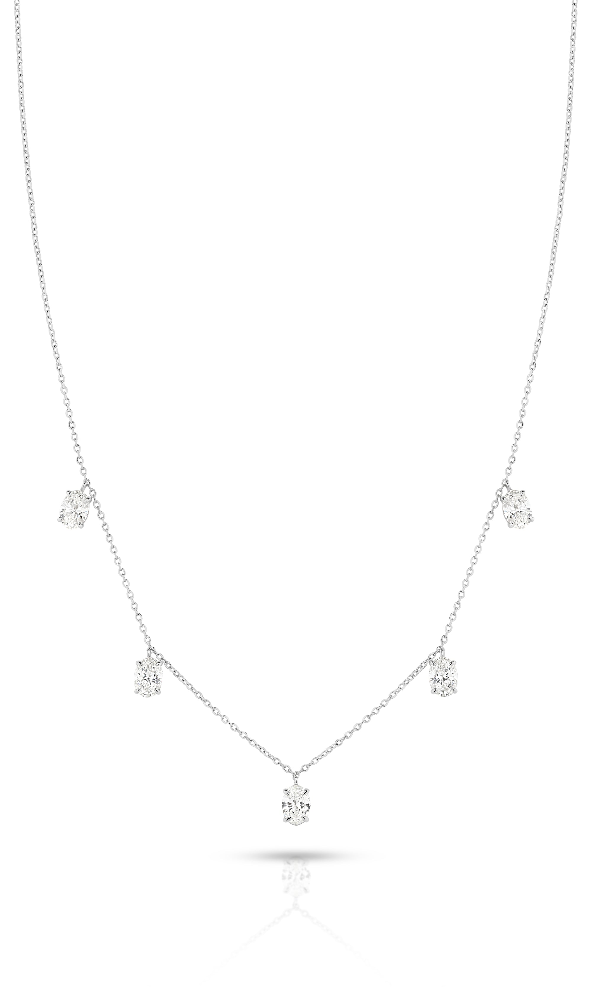 HEIRLOOM ADELINE DIAMOND NECKLACE - SOLID GOLD