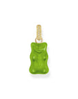 THOMAS SABO Large pendant with green goldbears and zirconia