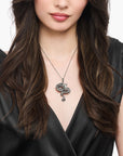 THOMAS SABO Dragon pendant with black zirconia & cold enamel