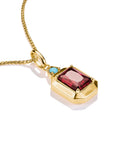 THOMAS SABO Octagon Pendant with Red Zirconia Stone Elyndra