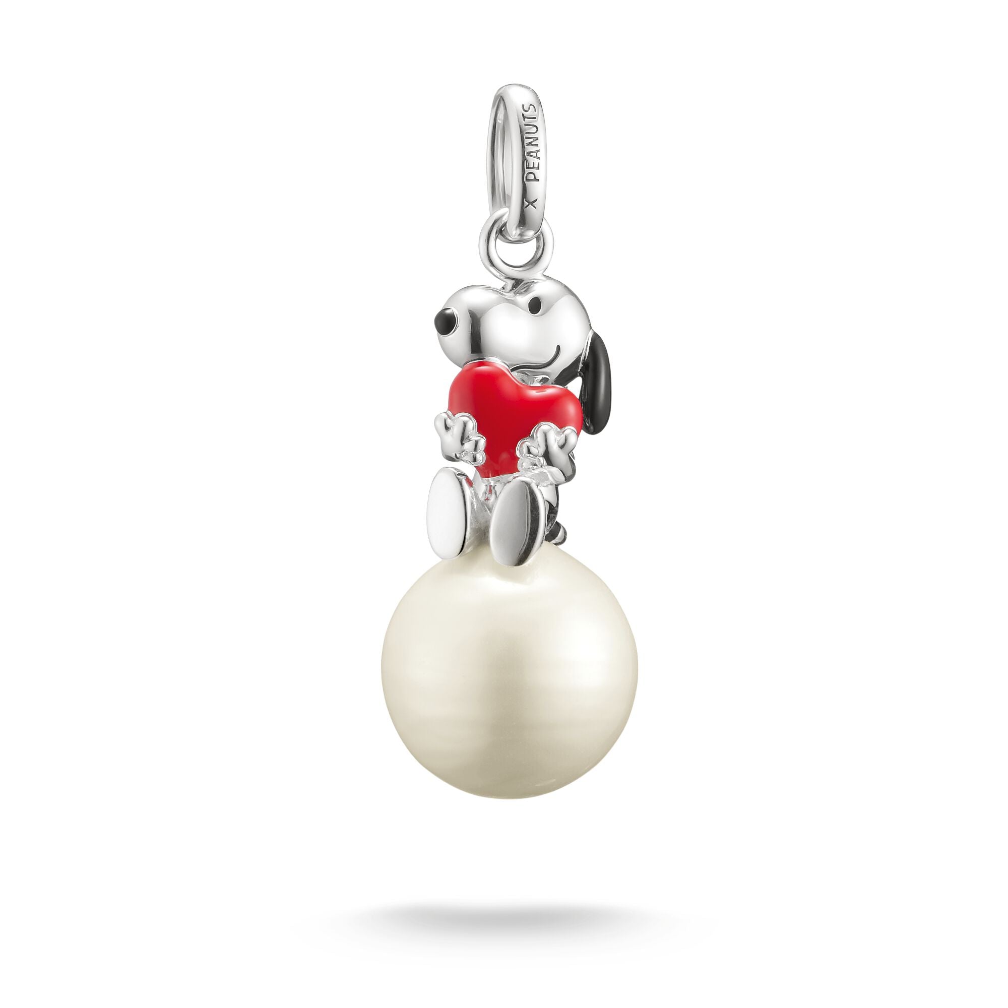 THOMAS SABO Snoopy &amp; Heart on a Snowball Pendant PEANUTS