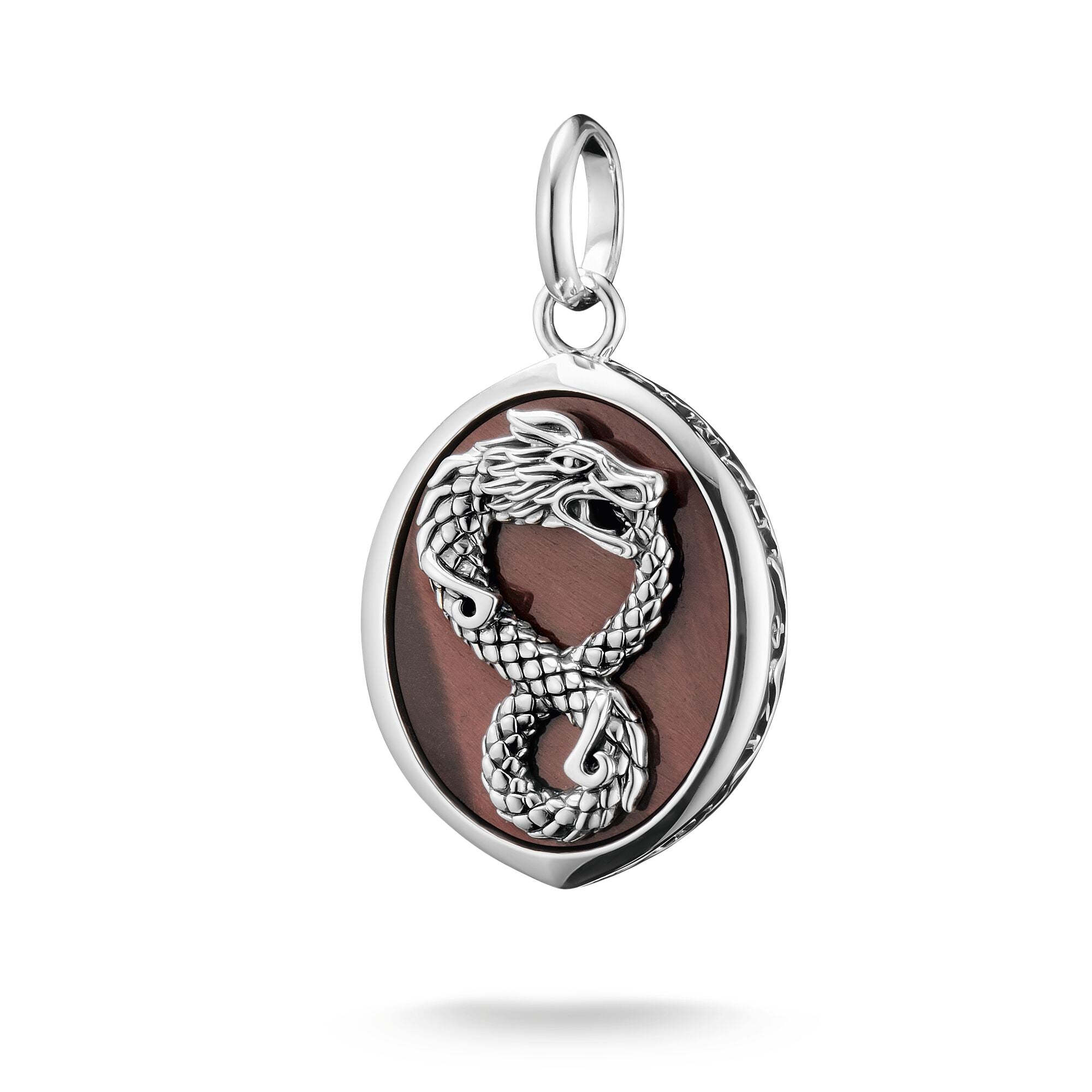 THOMAS SABO Red Tigerâs Eye Dragon Pendant