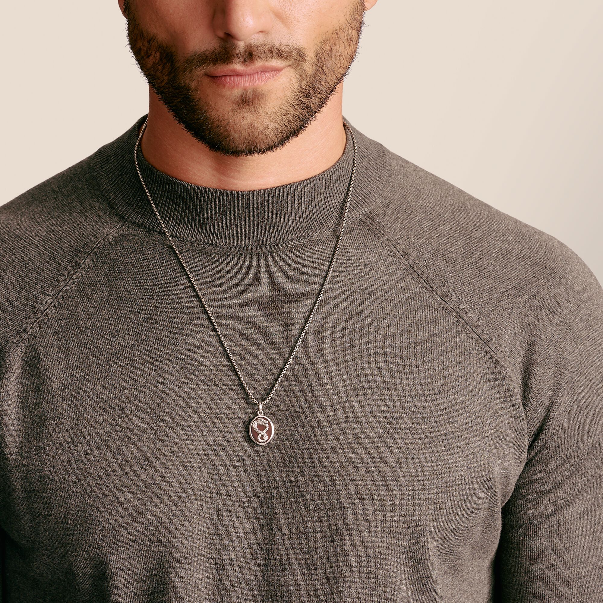 THOMAS SABO Red Tigerâs Eye Dragon Pendant