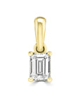 9CT CAROLINA DIAMOND PENDANT