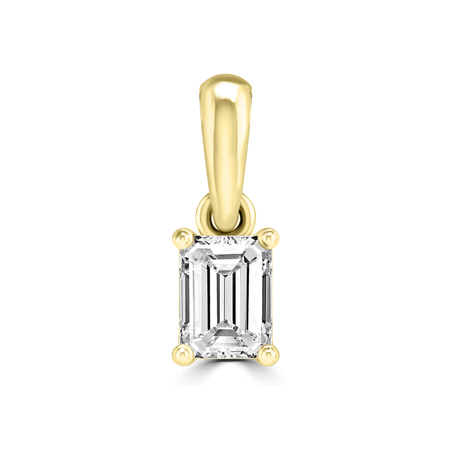 9CT CAROLINA DIAMOND PENDANT