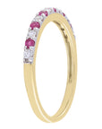 9CT MYRA RUBY & DIAMOND RING