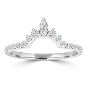 9CT RHIANNON DIAMOND WEDDING BAND