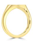 9CT DEVYN DIAMOND SIGNET RING