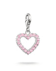 THOMAS SABO Original Charm Pendant Pink Heart
