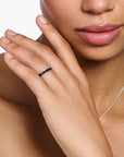 THOMAS SABO Heritage Black Stones Band Ring
