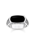 THOMAS SABO Ring Life Path Black