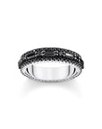 THOMAS SABO Ring with black zirconia