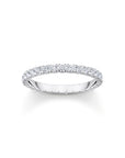 THOMAS SABO Delicate Ring with white zirconia