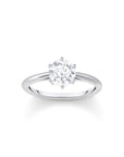 THOMAS SABO Ring with white zirconia in brilliant cut
