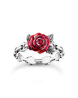 THOMAS SABO Romance Ring Red Rose
