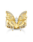 THOMAS SABO Butterfly Paradise Cocktail Ring in Gold