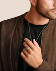 THOMAS SABO Signet Ring Compass Black Zirconia