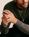 THOMAS SABO Signet Ring Cross Black Zirconia