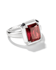 THOMAS SABO Ring with Red Zirconia Stone