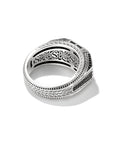 THOMAS SABO Signet Ring with Onyx and Black Stones