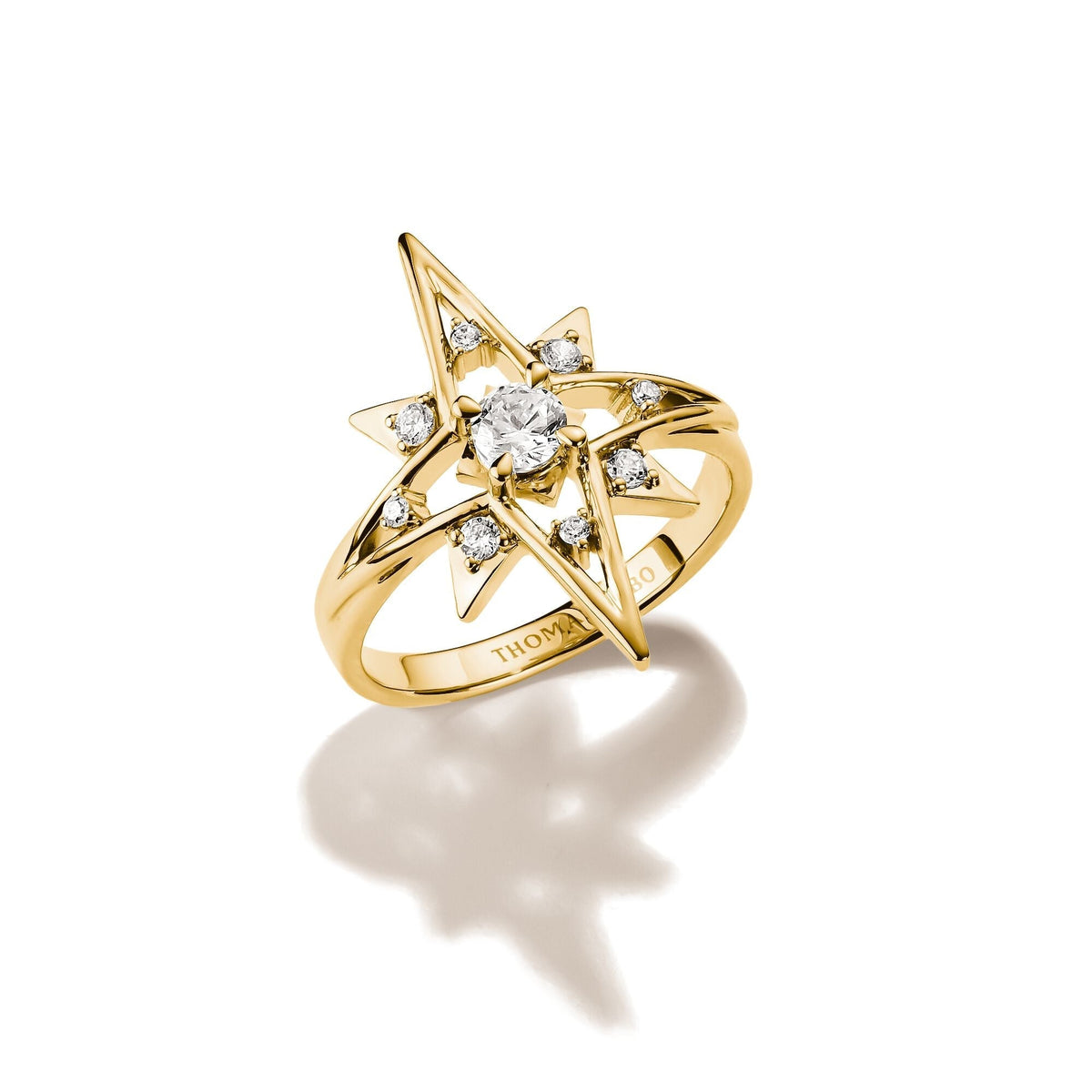 Ring star with zirconia