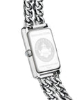 THOMAS SABO Ladies Rectangular Silver Watch with Pink Dial