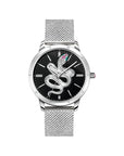 THOMAS SABO Women's watch snake in 3D optics silver