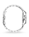 THOMAS SABO Women's watch with 33 mm, black dial and white flowers