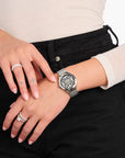 THOMAS SABO Women's watch with 33 mm, dragonflies & zirconia
