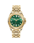 THOMAS SABO Ladies Green Malachite Divine Watch in Gold